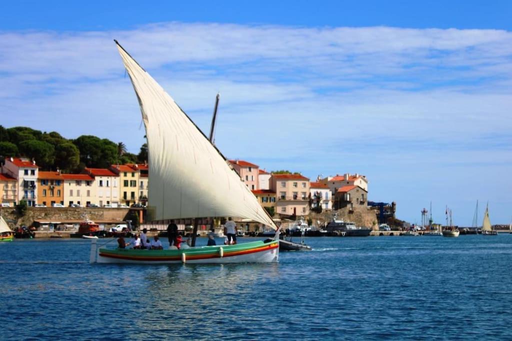 Studio Bon Dia/Balcon/Proche Criques Et Collioure Apartment Port Vendres Bagian luar foto